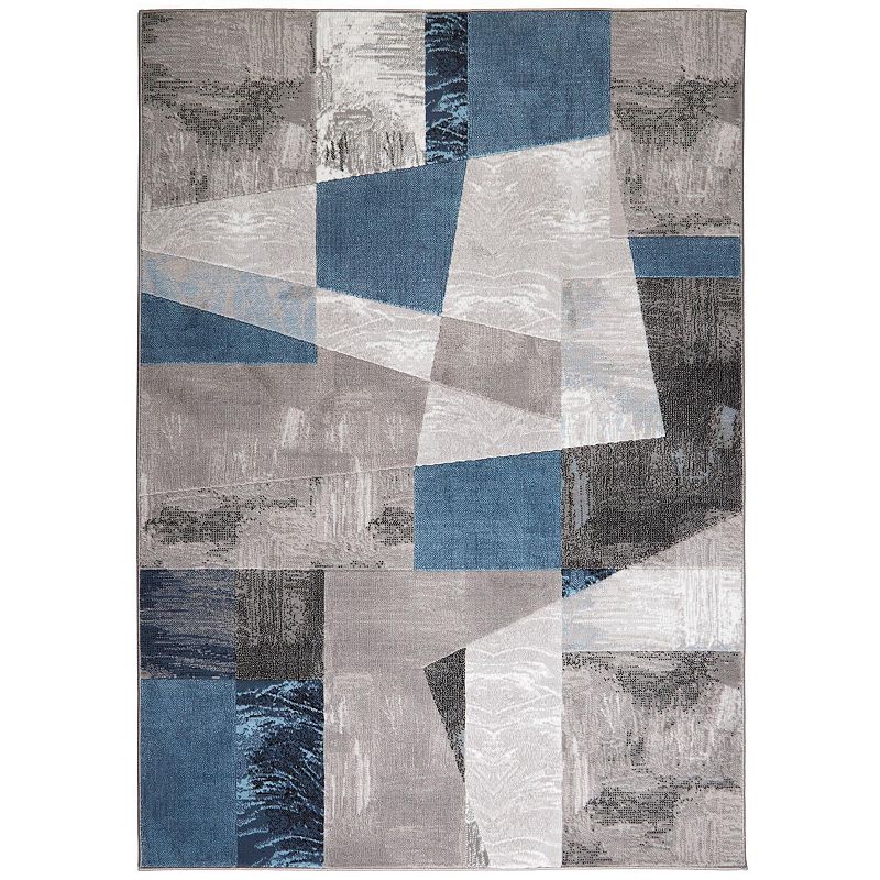 Home Dynamix Catalina Bismark Area Rug, Grey, 8X10 Ft