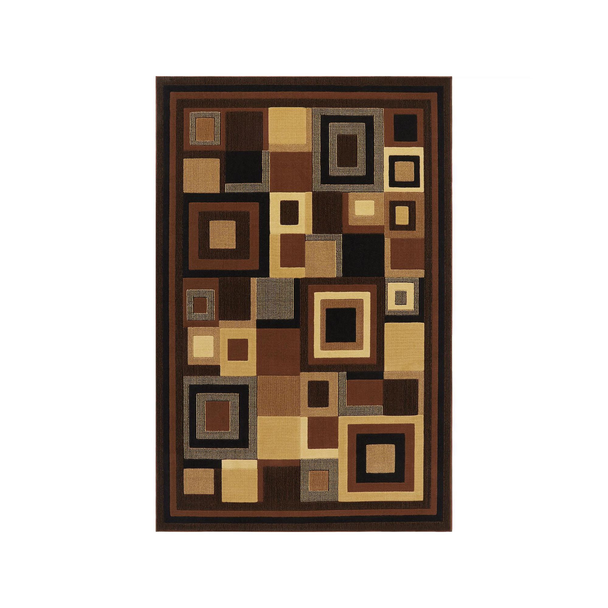 Home Dynamix Catalina Virginia Area Rug, Black Brown