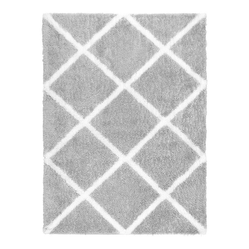 Home Dynamix SoHome Carmela Jayna Tali Area Rug, Grey, 4X6 Ft