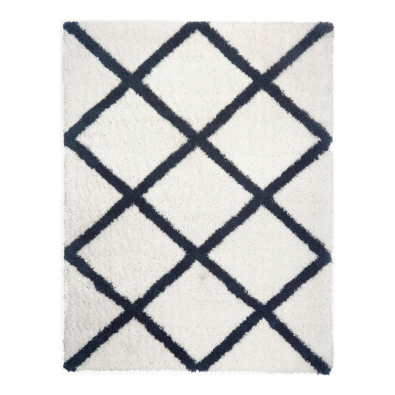Home Dynamix SoHome Carmela Tali Area Rug, Blue, 8X10 Ft