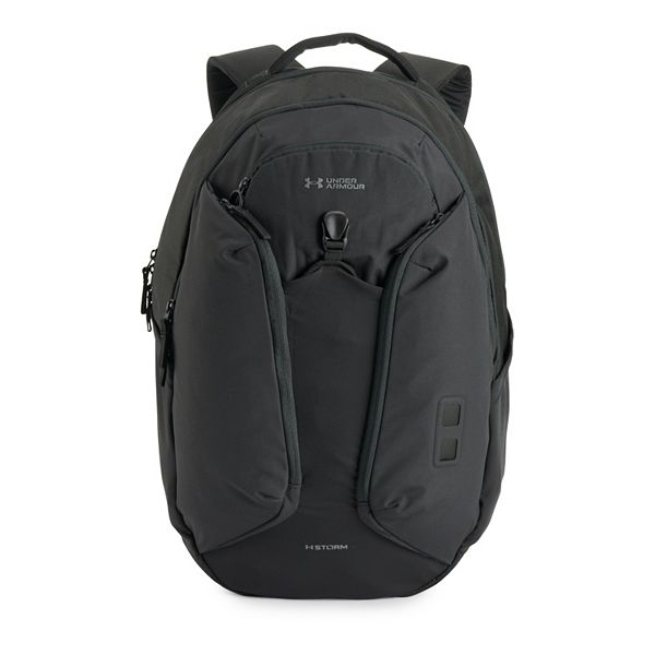 Under Armour Storm Backpack - Gray Black White Lots of pockets, great  quality