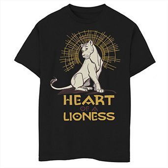 Disney's The Lion King Boys 6-20 Live Action Nala Heart Of A Lioness Graphic Tee
