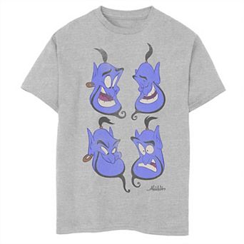 Disney's Aladdin Boys 8-20 Genie Expressions Graphic Tee