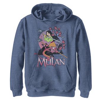 Disney's Mulan Boys 8-20 Classic Trio Portrait Graphic Hoodie