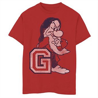 Disney's Snow White And Seven Dwarfs Boys 8-20 Grumpy Graphic Hoodie