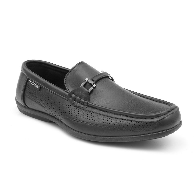 Akademiks Stride Mens Loafers, Size: Medium (8), Black