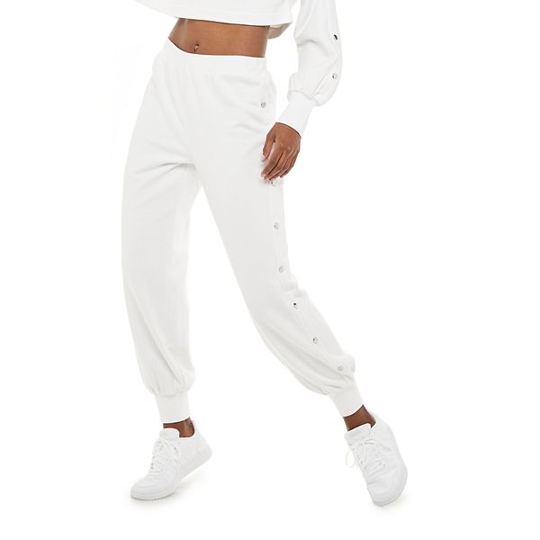 Women's Jennifer Lopez Side-Snap Joggers