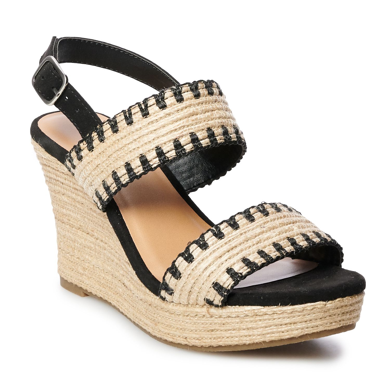 womens wedge sandals kohls