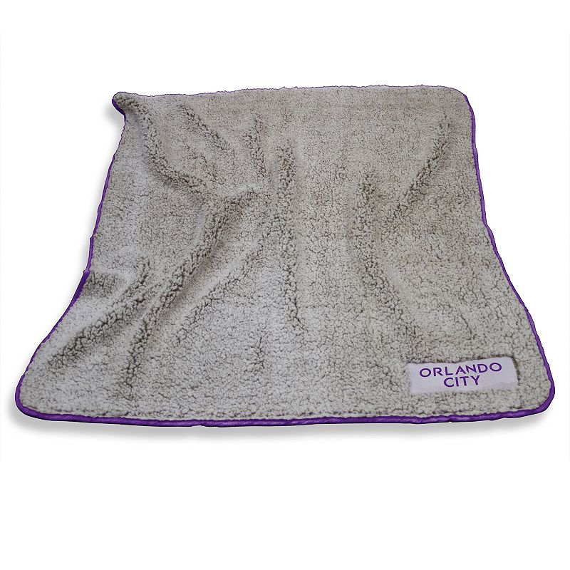 UPC 806293513704 product image for Orlando City SC Frosty Fleece Throw Blanket, Purple | upcitemdb.com