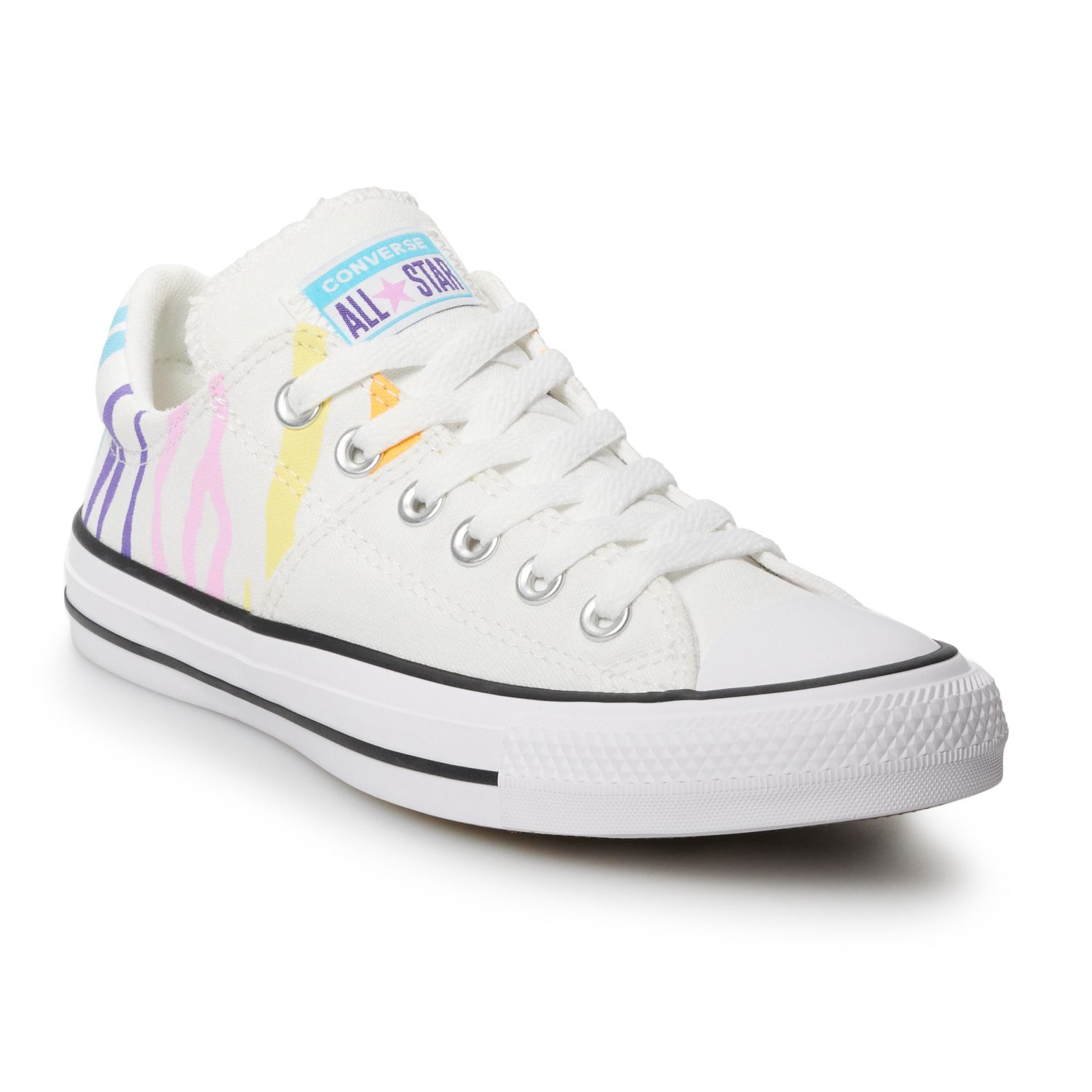 converse zebra low