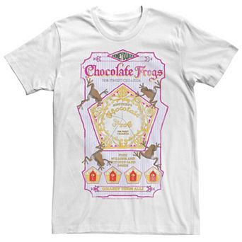 Men's Deathly Hallows Chocolate Frogs Vintage Logo Tee