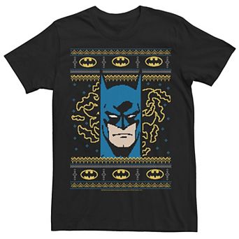 Men's Batman Pixel Knit Portrait Tee