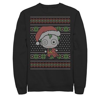 Men's Batman Chibi Joker Knit Style Sweatshirt