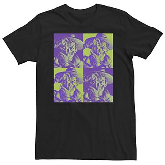 Men's Batman Tonal Portrait Grid Panel Tee