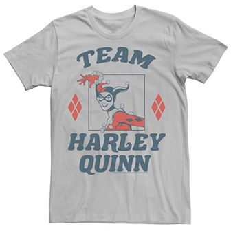 Men's Batman Team Harley Quinn Poster Tee
