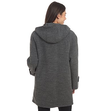 Women's Fleet Street Classic Wool-Blend Hooded Coat