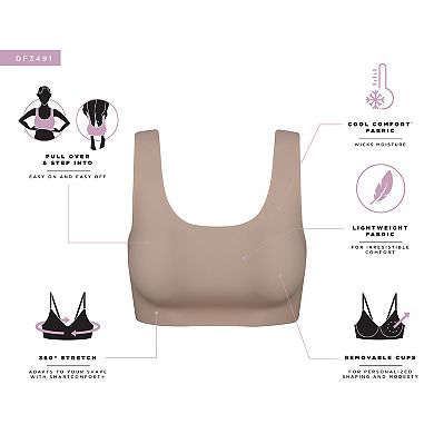 Bali® Comfort Revolution® Easylite® Seamless Wireless Bra DF3491