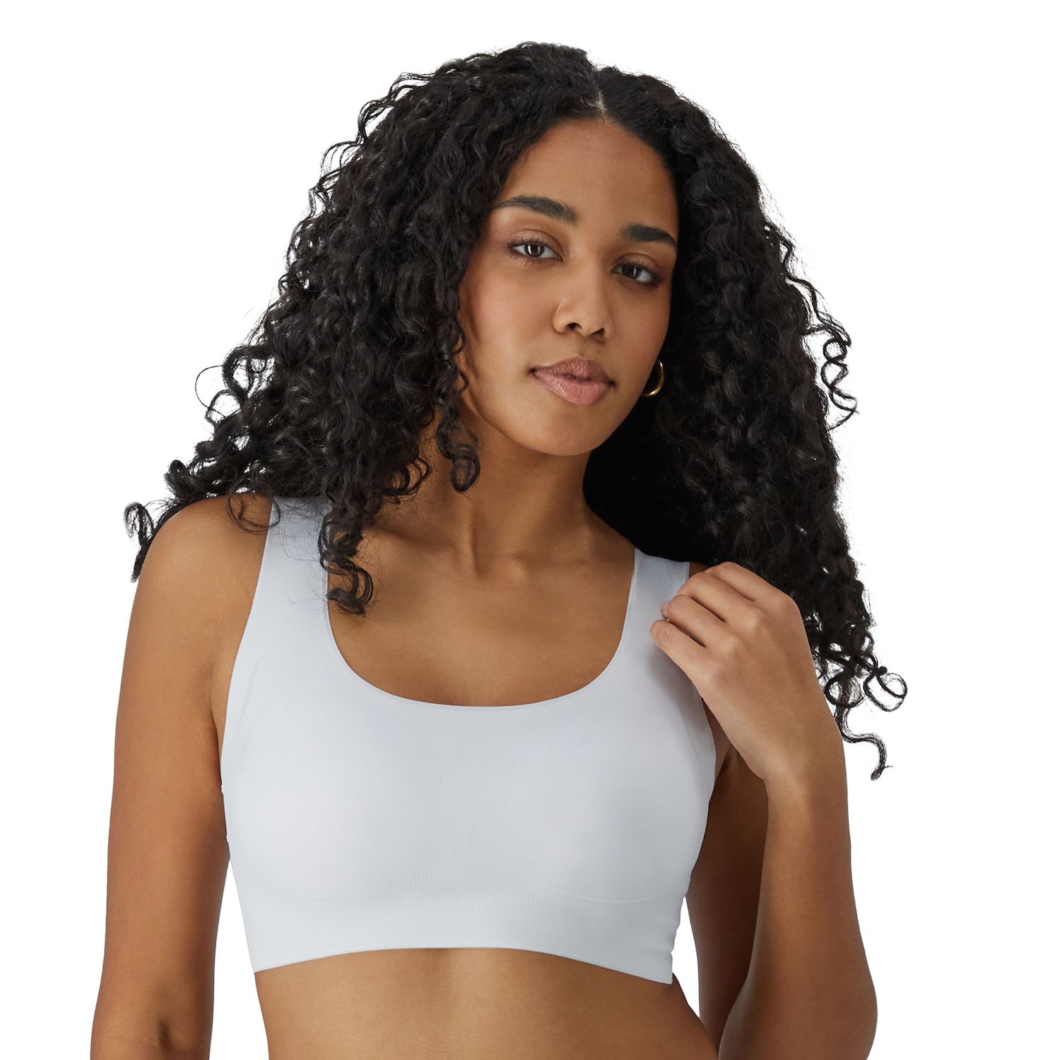 Bali Comfort Revolution Easylite Seamless Wireless Bra DF3491   4156039 White