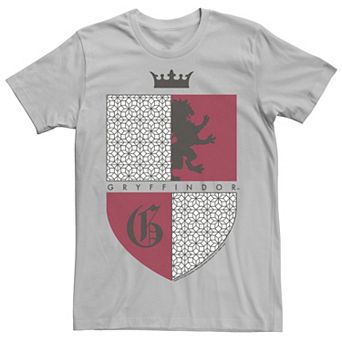 Men's Deathly Hallows 2 Gryffindor Shield Tee