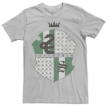 Men's Deathly Hallows 2 Slytherin Shield Tee