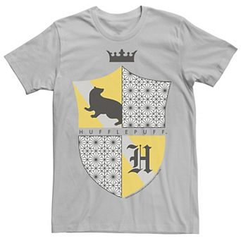 Men's Deathly Hallows 2 Hufflepuff Shield Tee