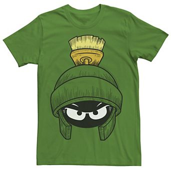 Men's Looney Tunes Marvin The Martian Head Shot Tee