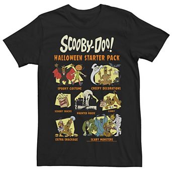 Men's Scooby-Doo Halloween Starter Pack Collage Tee