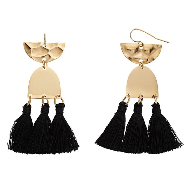 Kohls on sale tassel earrings