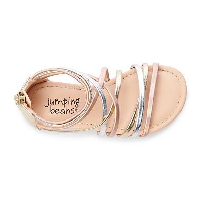 Jumping Beans Flashy Toddler Girls' Gladiator Sandals