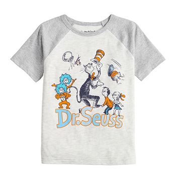 Jumping Beans Little Boys 4-12 Seuss Group Tee