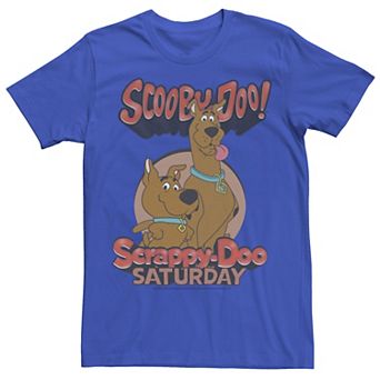 Men's Scooby-Doo Scrappy & Scooby Saturday Portrait Tee