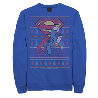 Men's Superman In Flight Knit Style Fleece