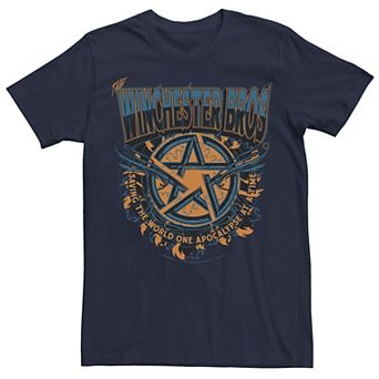 Men's Supernatural Winchester Bros. Pentagram Tee