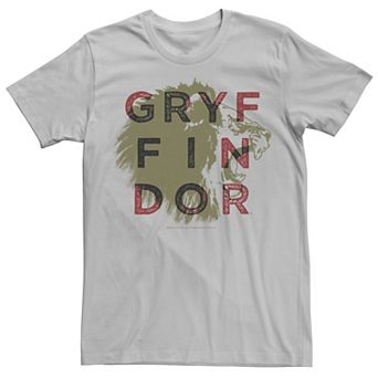 Men's Harry Potter Gryffindor Lion Graphic Tee