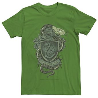 Men's Harry Potter Slytherin Detailed House Crest Tee