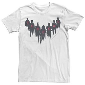 Men's IT Chapter 2 Losers Character Silhouette Tee