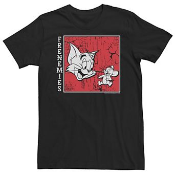 Men's Tom And Jerry Frenemies Poster Tee