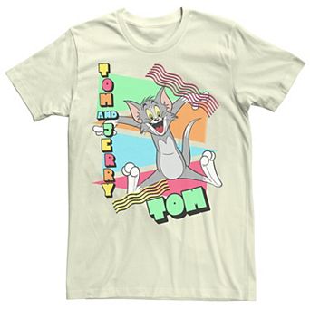 Men's Tom & Jerry Tom 90's Triangle Portrait Tee