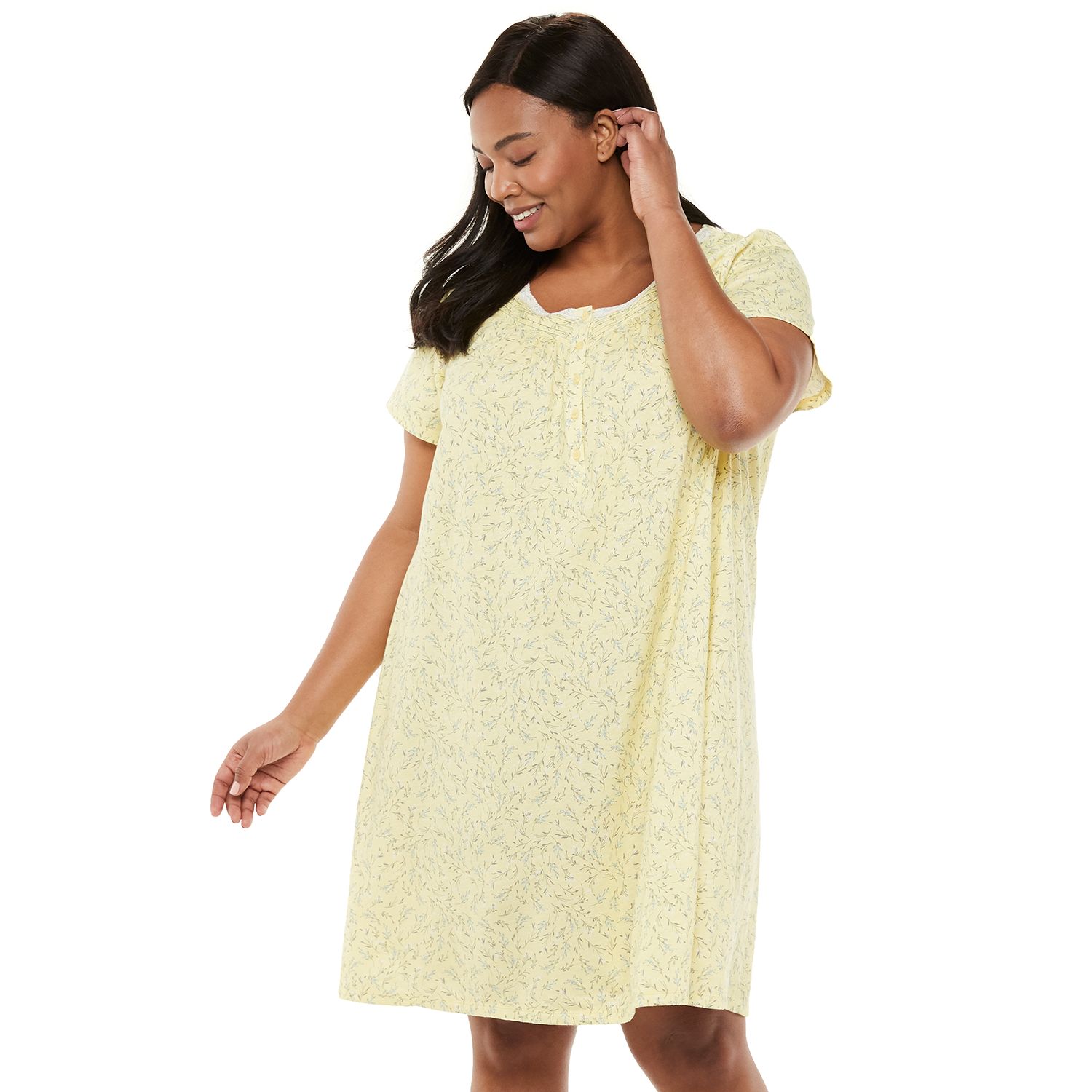 kohls plus size nightgowns