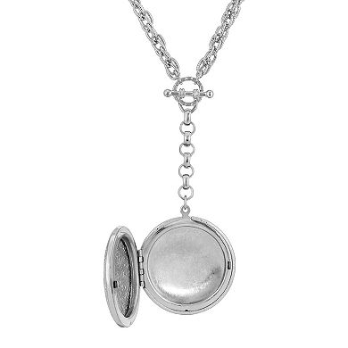 1928 Paw & Bones Round Locket
