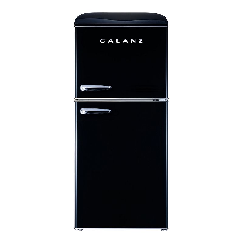 Galanz - Retro 4.0 Cu. Ft. Mini Fridge - Black