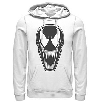 Men's Marvel Venom Iconic Openmouth Symbiote Face Graphic Hoodie