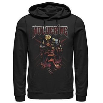 Men's Marvel X-Men Wolverine Epic Regenerative Rock Graphic Hoodie