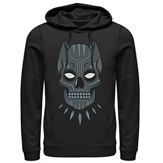Men's Marvel Black Panther Sugar Skull Graphic Hoodie