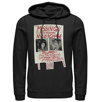 Men's Marvel Runaways Nico Chase Missing Poster Graphic Hoodie