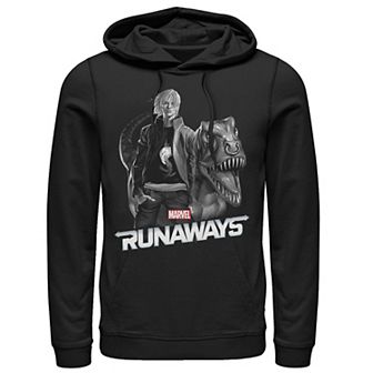 Men's Marvel Runaways Chase Stein Dark Portrait Graphic Hoodie