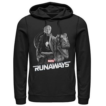 Men's Marvel Runaways Chase Stein Dark Portrait Graphic Hoodie