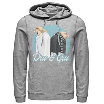 Men's Despicable Me Minions Dru Gru Back To Back Graphic Hoodie