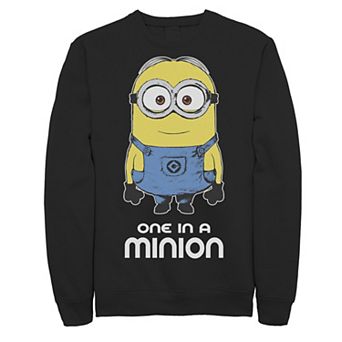 Men's Despicable Me Minions Bob One In A Minion Graphic Fleece Pullover