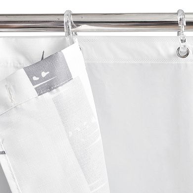 Lush Decor 16-piece Bird On The Tree Double Swag Shower Curtain Set